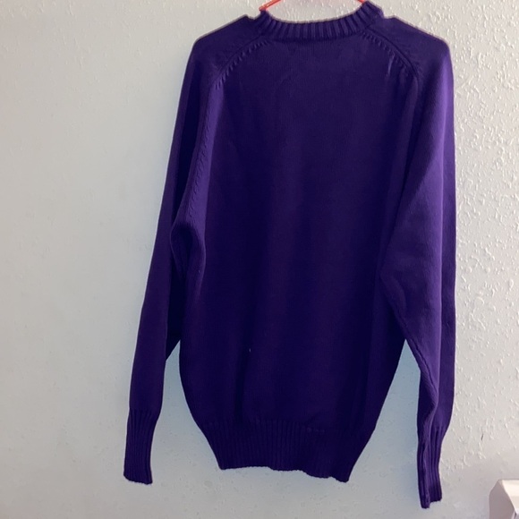 Nwt women’s size medium Slazenger purple sweater p5 - Picture 3 of 6